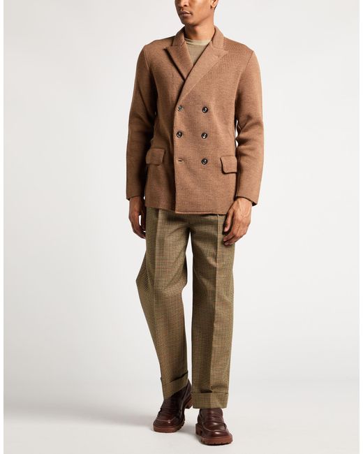 Lardini Brown Blazer Wool for men