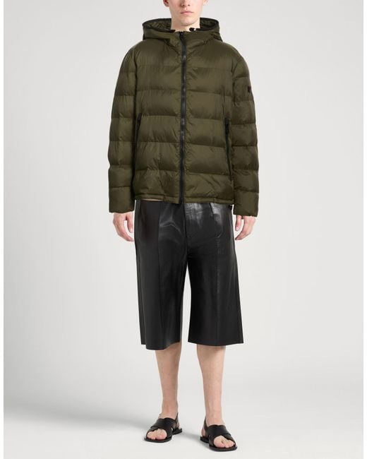 Peuterey Green Puffers for men