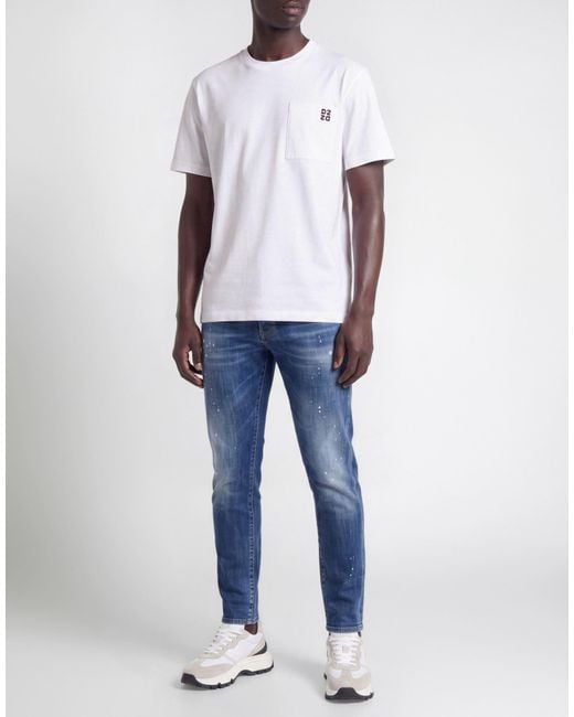 DSquared² White T-Shirt Cotton for men