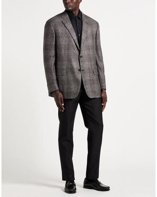 Brioni Gray Blazer for men