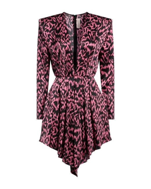 Alexandre Vauthier Red Mini Dress