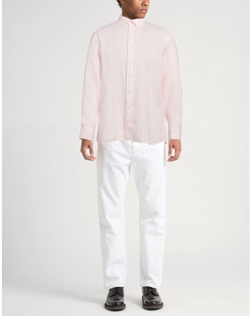 Camisa Hackett de hombre de color Pink