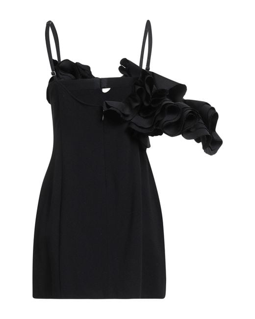 Jacquemus Black La Duna Mini Dress