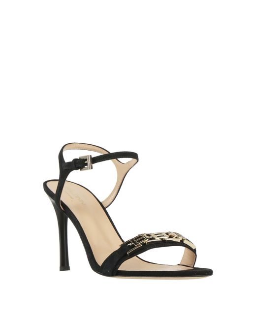 Baldinini Black Sandale