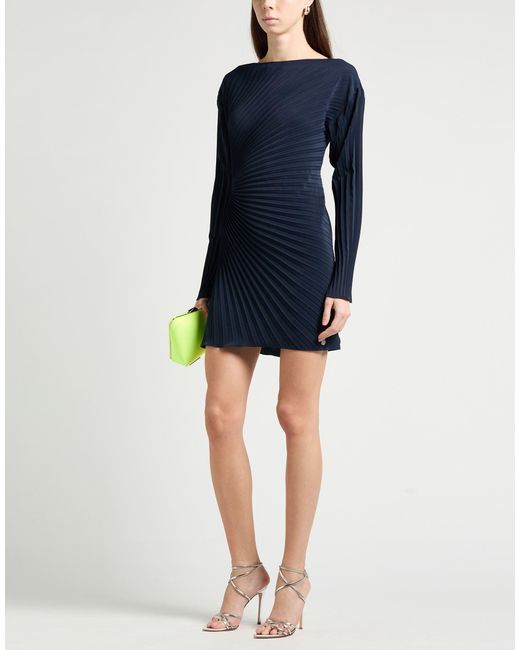 KENZO Blue Mini Dress Polyester