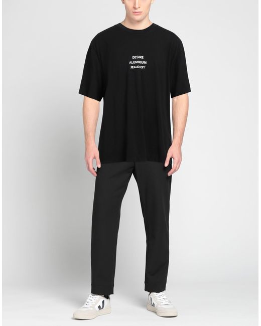 JORDANLUCA Black T-shirt for men