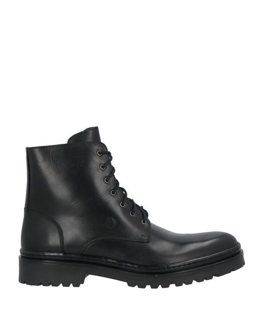 Pollini Black Ankle Boots for men