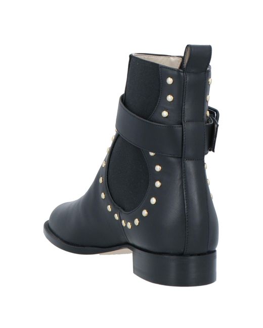 Mia Becar Black Ankle Boots