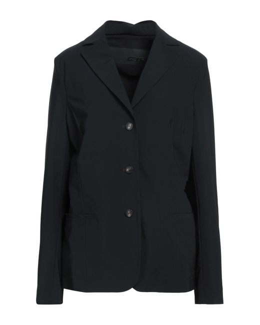 Rrd Black Blazer Polyamide, Elastane