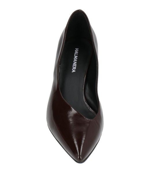 Halmanera Brown Pumps Leather