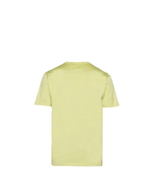 C P Company T-shirts in Yellow für Herren