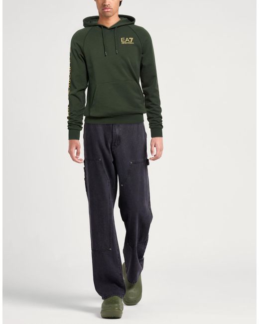 EA7 Green Sweatshirt for men