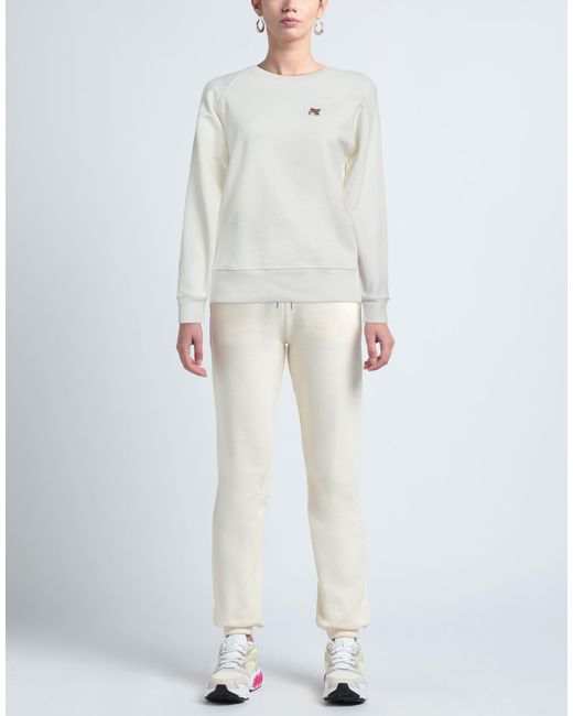 Sudadera Maison Kitsuné de color White