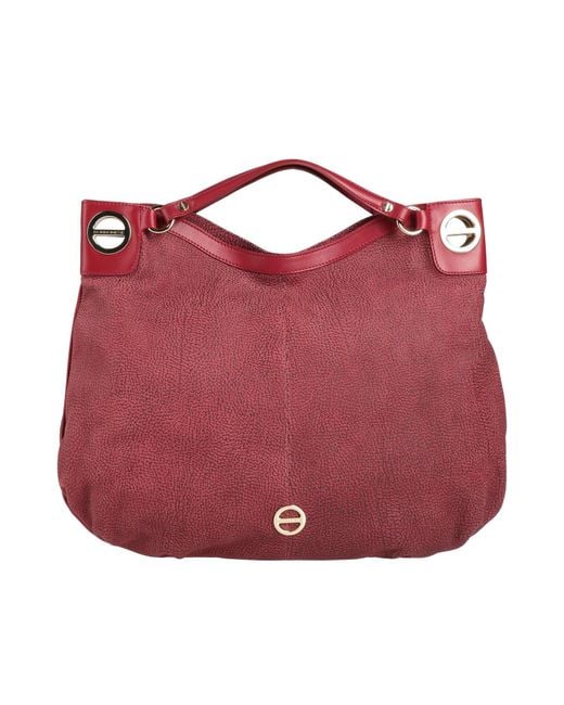 Borbonese Red Handbag