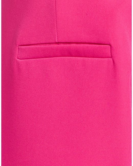 Try Me Pink Fuchsia Pants Polyester, Elastane