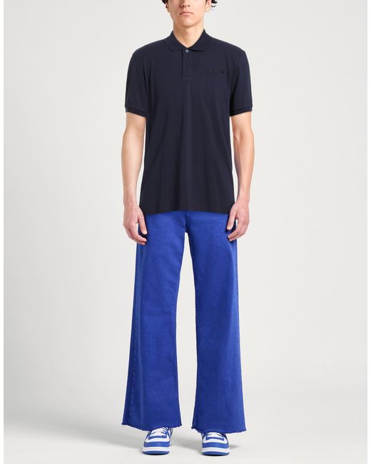 Polo Marni de hombre de color Blue