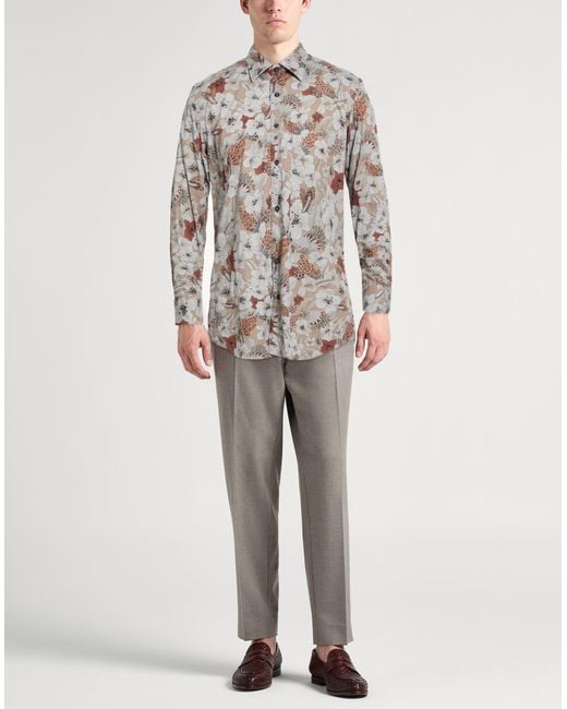 Camisa Xacus de hombre de color Gray