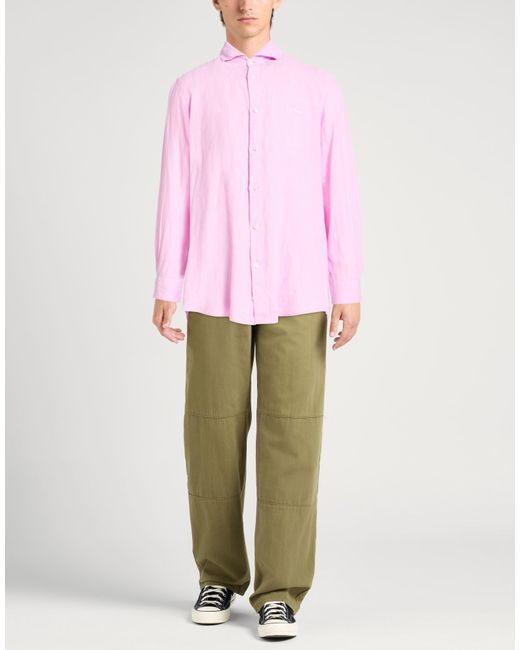 Harmont & Blaine Pink Shirts for men