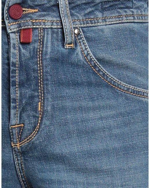 Jacob Cohen Blue Jeans Cotton, Elastane, Polyester for men