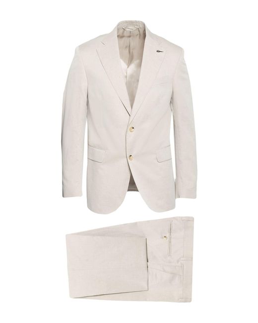 Paoloni White Suits for men