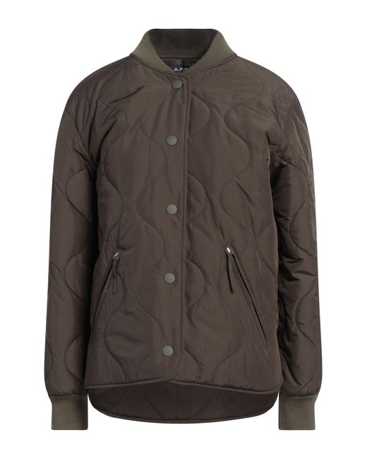 A.P.C. Brown Puffer