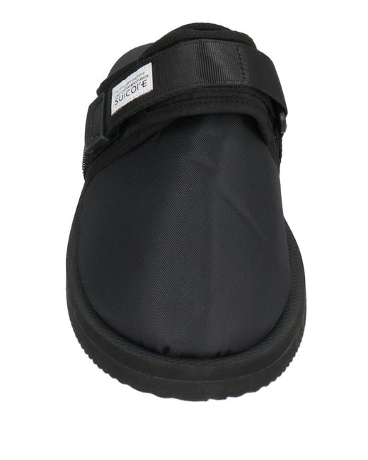 Suicoke Black Mules & Clogs