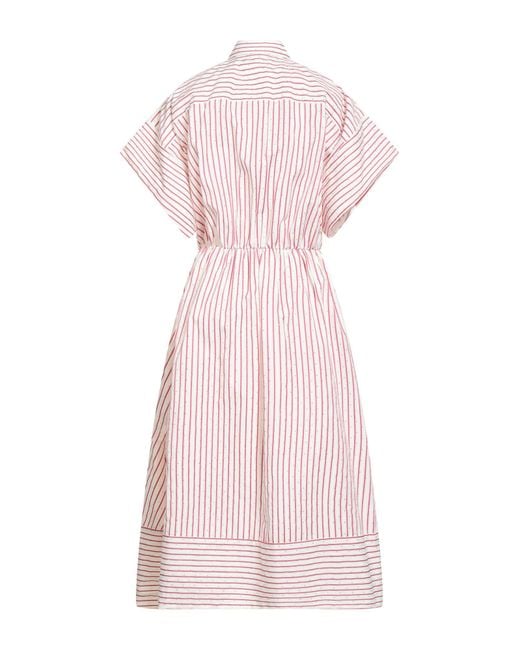 Maje Pink Midi-Kleid