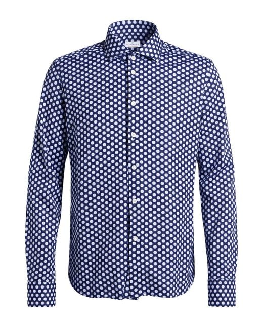 Sonrisa Blue Midnight Shirt Cotton for men