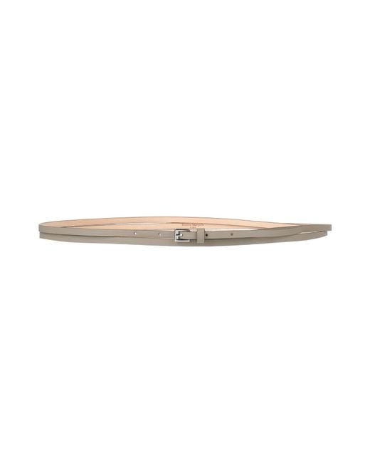 Maison Margiela White Light Belt Leather