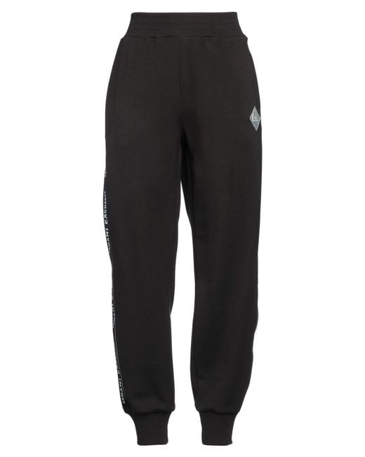 ARMANI EXCHANGE Black Pants Polyester, Modal, Elastane, Cotton