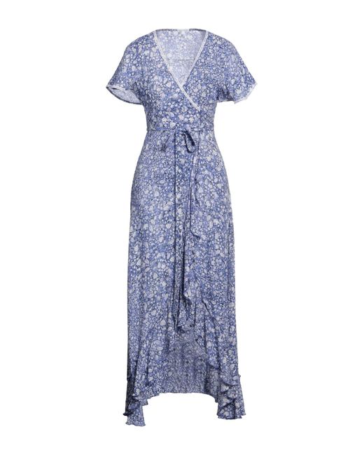 Poupette Blue Midi-Kleid
