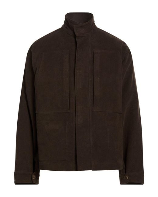 FRONT STREET 8 Brown Jacket Cotton for men