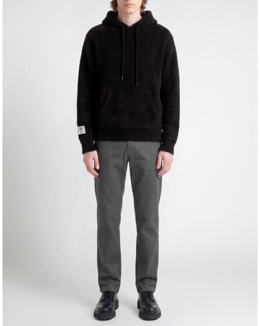 FAMILY FIRST Black Sweater Mohair Wool, Polyamide, Acrylic for men