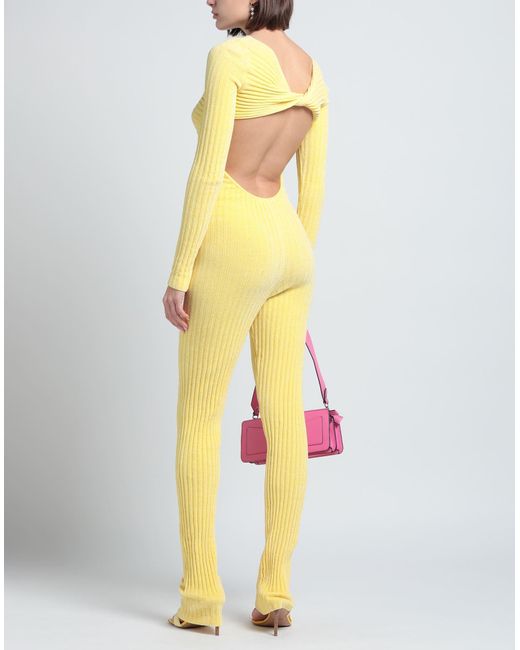 MSGM Yellow Jumpsuit