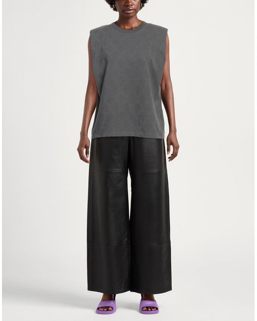 Golden Goose Deluxe Brand Gray Top Cotton