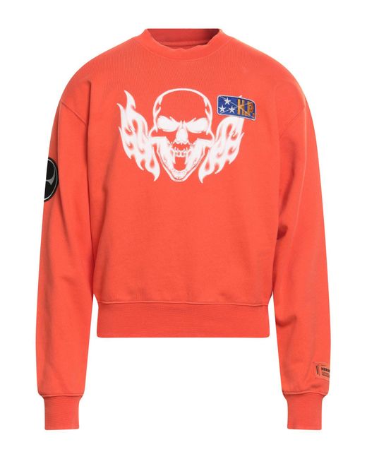 Heron Preston Orange Sweatshirt for men