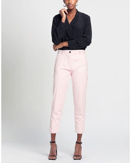 Myths Pink Pants Cotton, Elastane