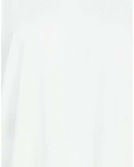 Sandro Ferrone White Top Viscose, Elastane, Polyester