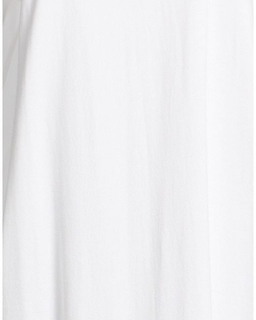 Fedeli White Maxi Dress Cotton