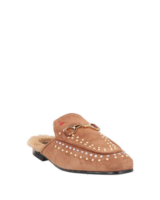 GIO+ Brown Mules & Clogs