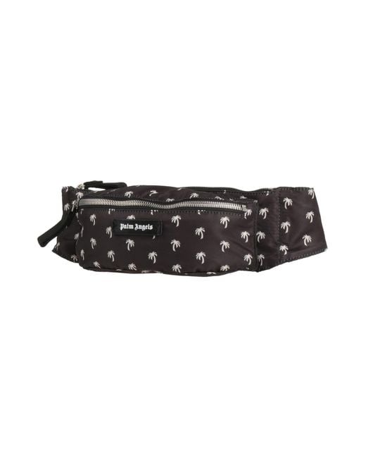 Palm Angels Black Belt Bag for men