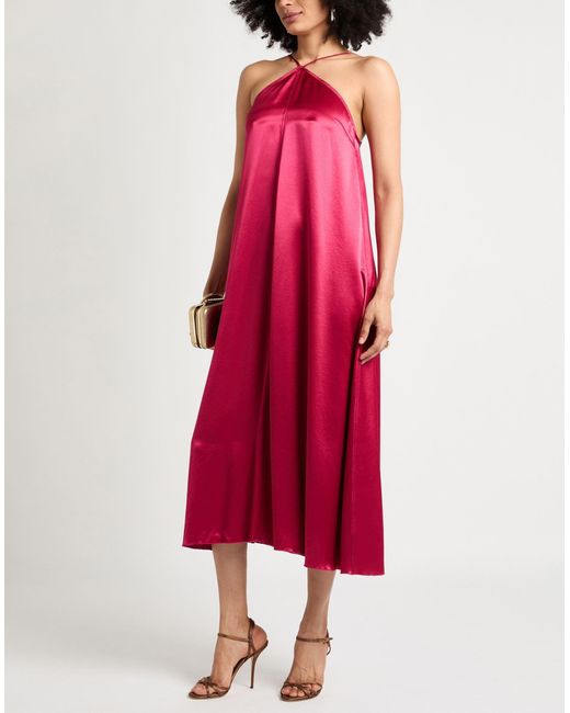 By Malene Birger Pink Midi Dress