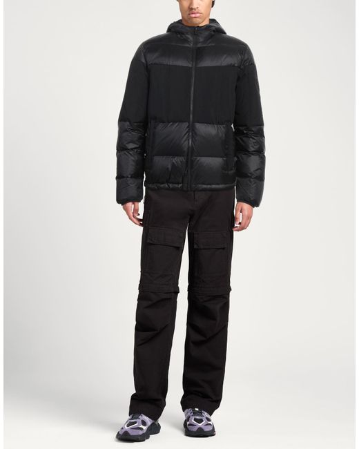 EA7 Black Puffer for men