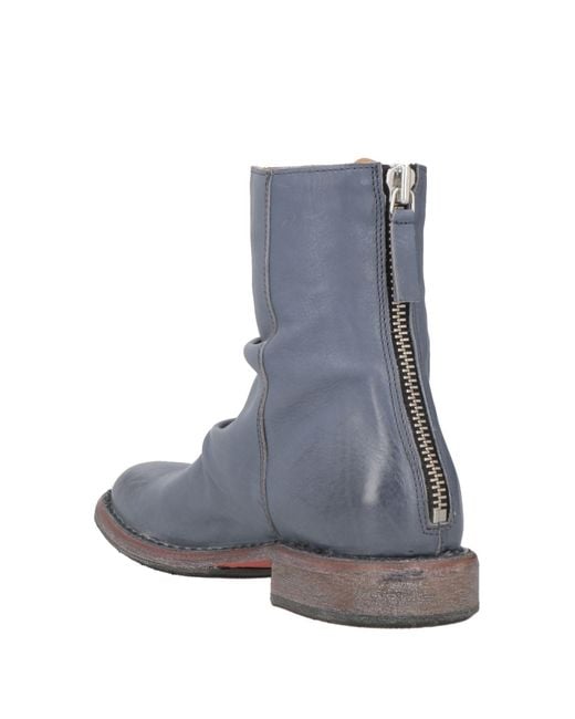 Moma Blue Ankle Boots