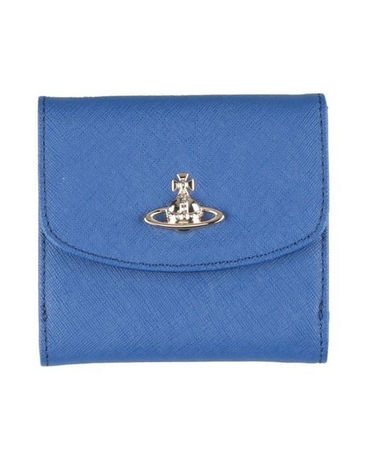 Vivienne Westwood Blue Brieftasche