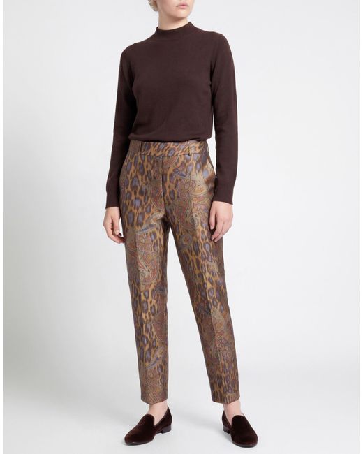 MARCIANO BY GUESS Brown Pants Polyester