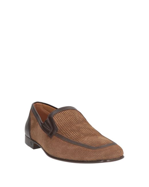 Baldinini Brown Loafers Leather for men