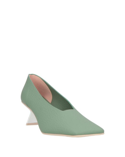 Ras Green Pumps Leather