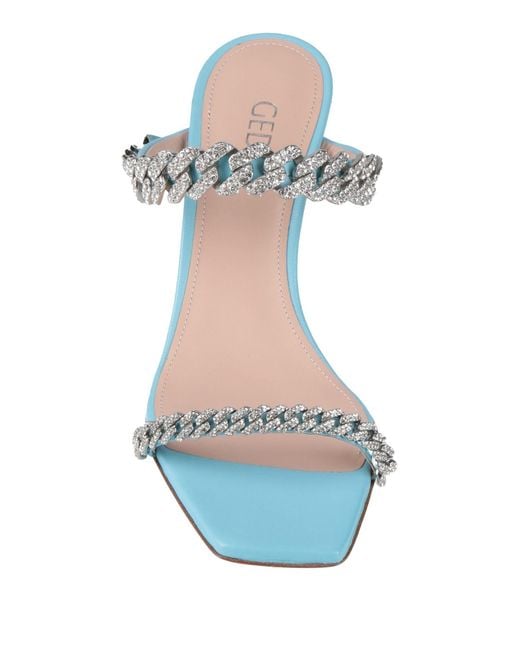 Gedebe White Sandals Leather