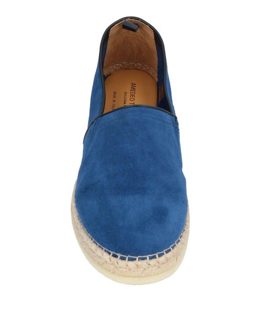 Testoni Blue Espadrilles for men